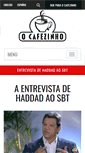 Mobile Screenshot of ocafezinho.com